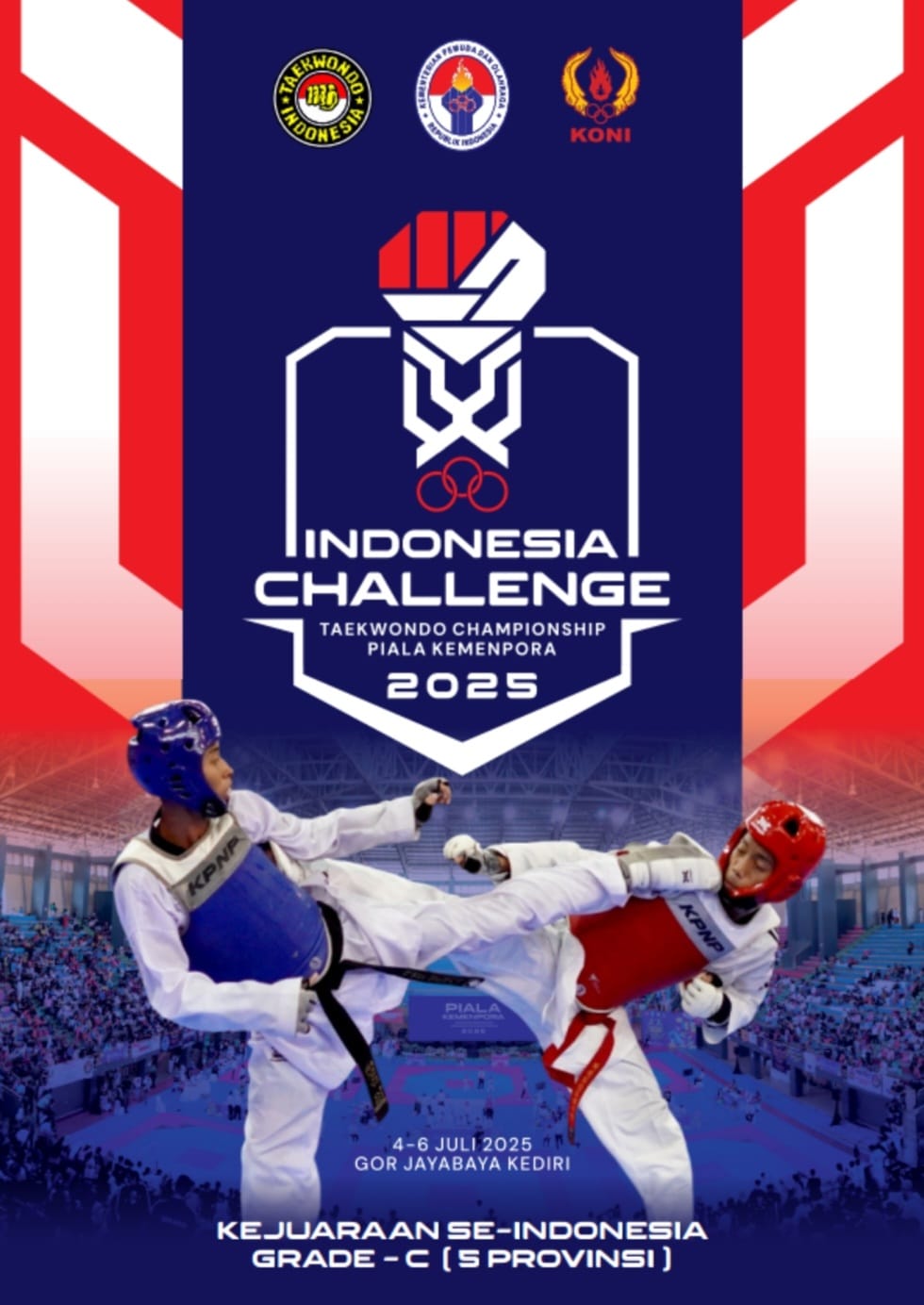 Ajang Pertarungan Prestasi Taekwondo di Tanah Air Taekwondo Indonesia Jaguar Taekwondo Club